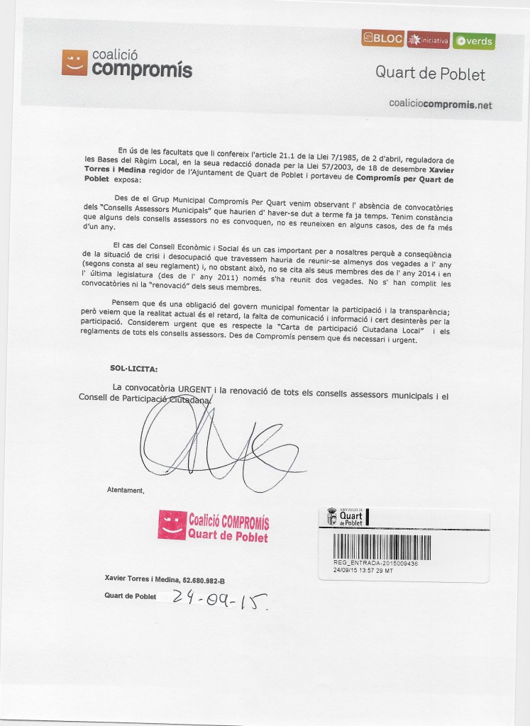 convocatoria consells