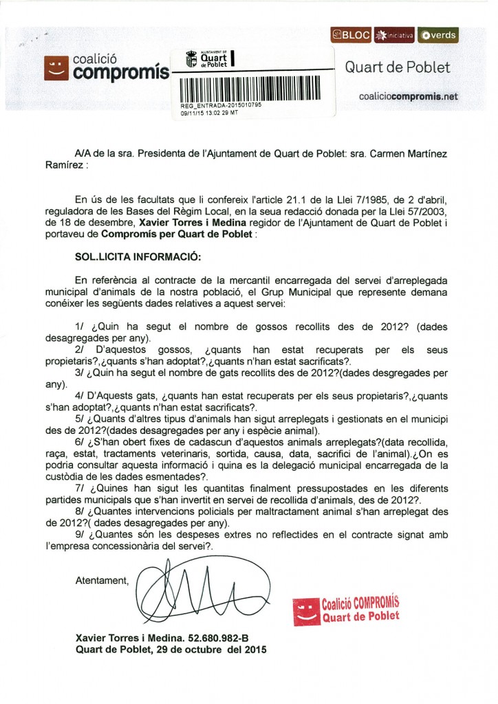 Empresa recollida animals